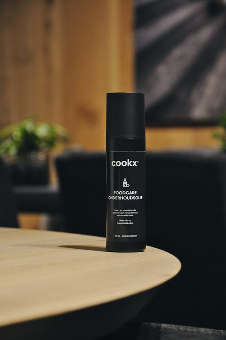 Uniek bij COOKX: FoodCare olie