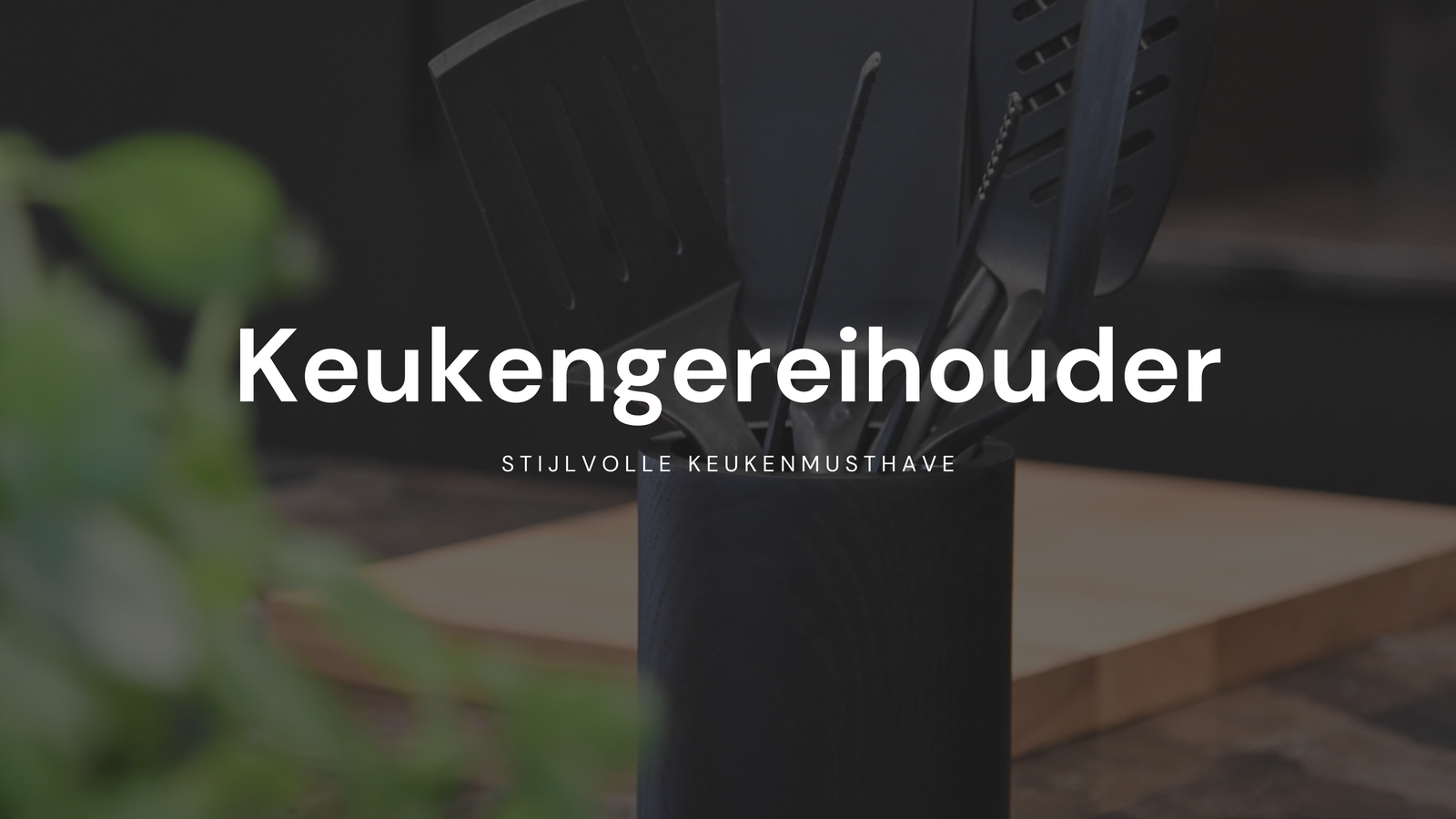 De keukengereihouder van COOKX - Stijlvolle organisatie voor jouw keuken!