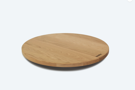 Draaiplateau-50cm-eikenhout