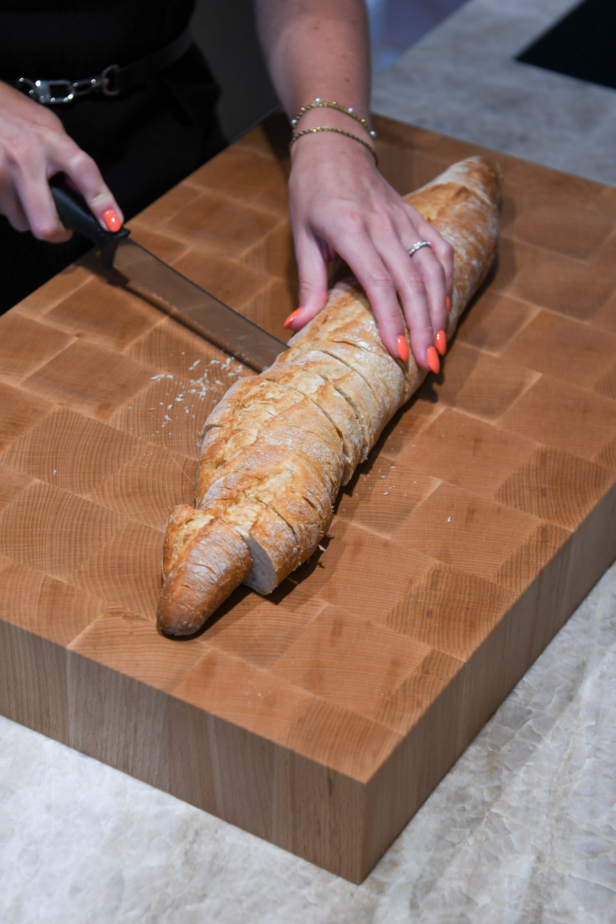 Hakblok - Massief Beukenhout - Maat S & M