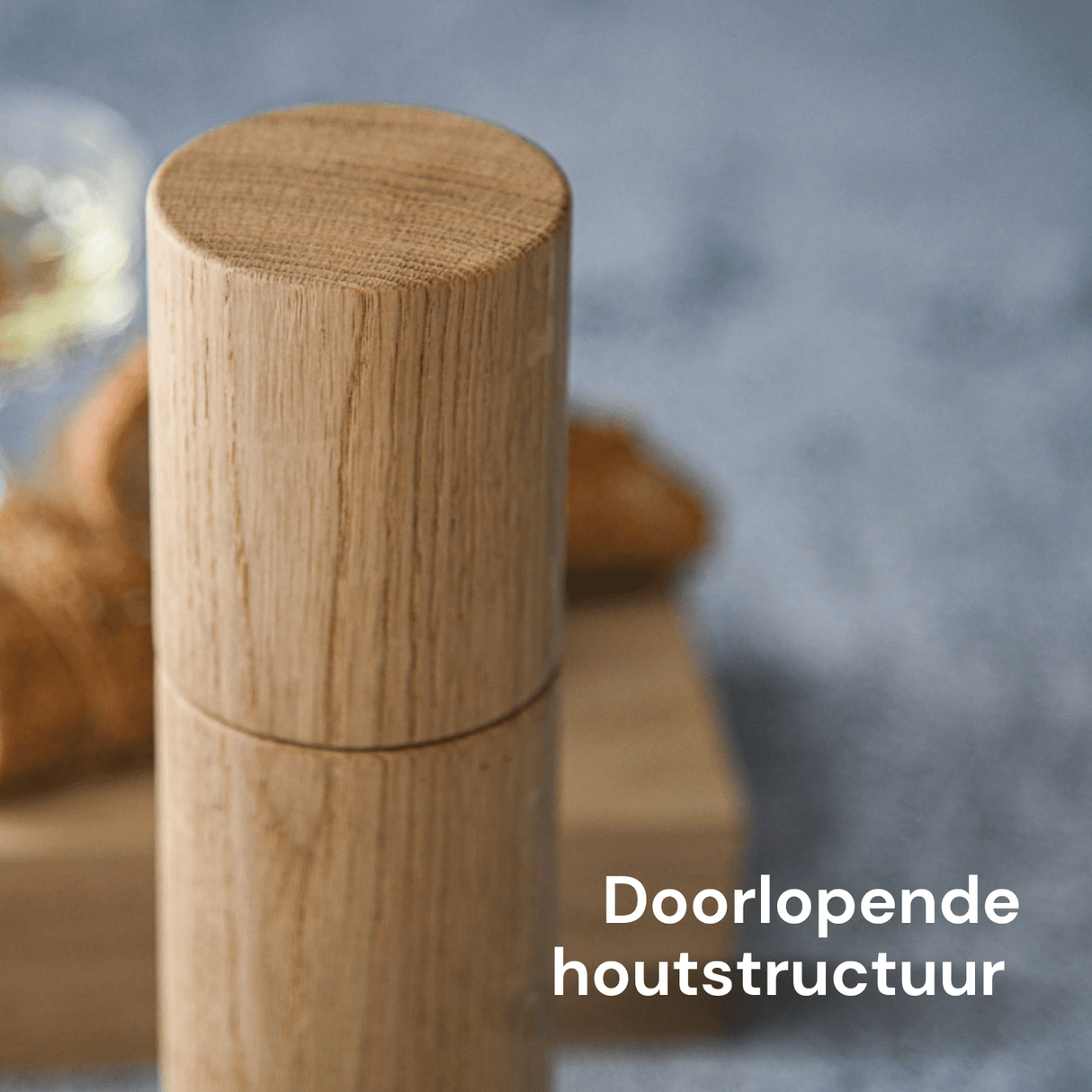 Peper en zoutset hout - Zout en pepermolen set