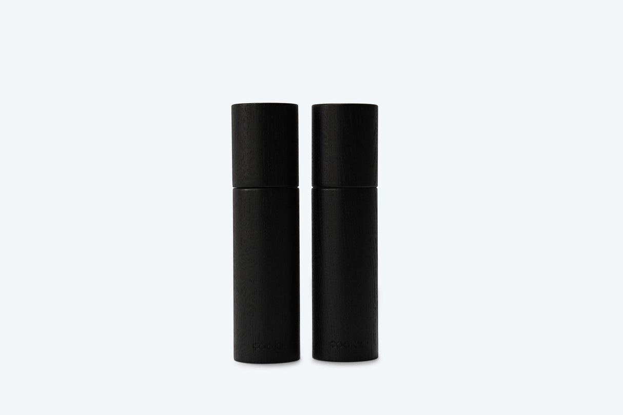 Ensemble moulin à poivre et sel - 100% bois de chêne - Avec mécanisme CrushGrind®