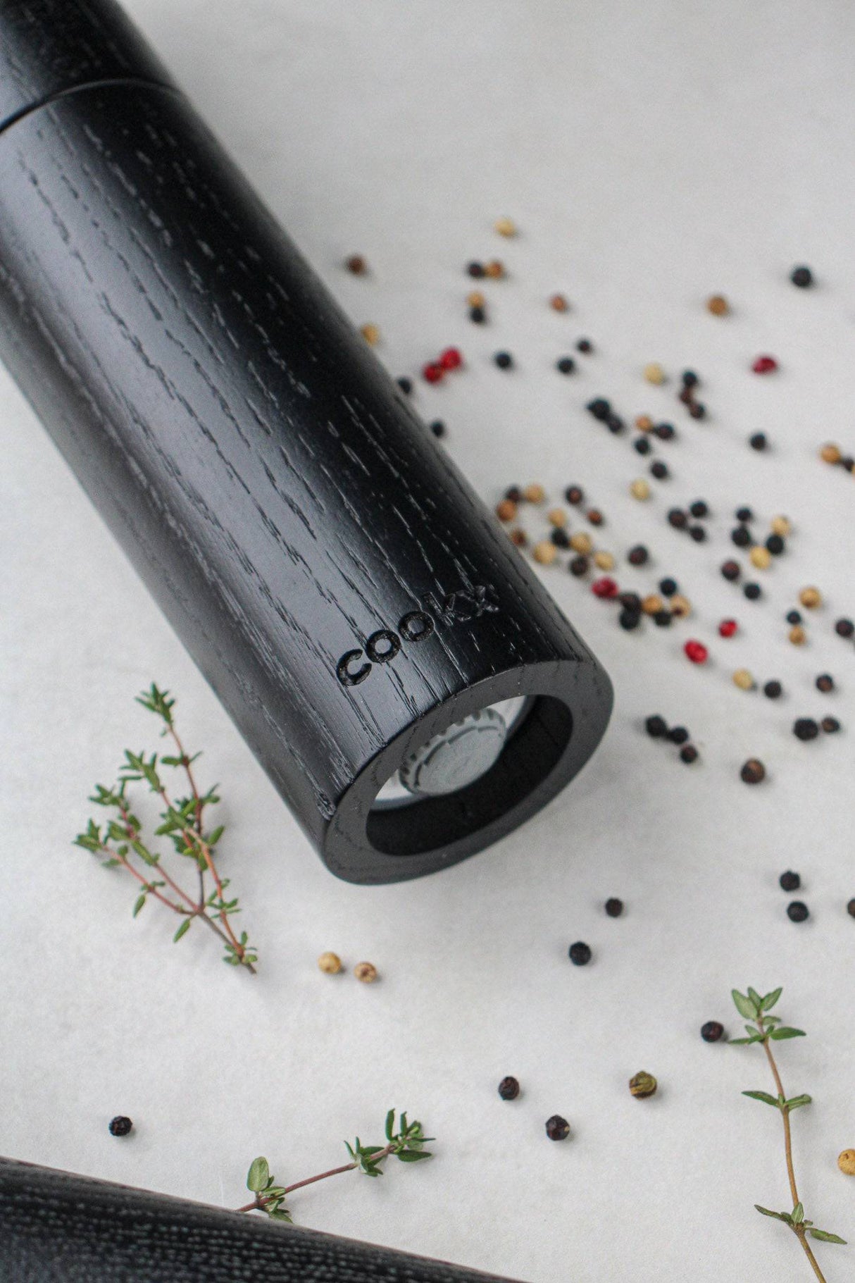 Ensemble moulin à poivre et sel - 100% bois de chêne - Avec mécanisme CrushGrind®