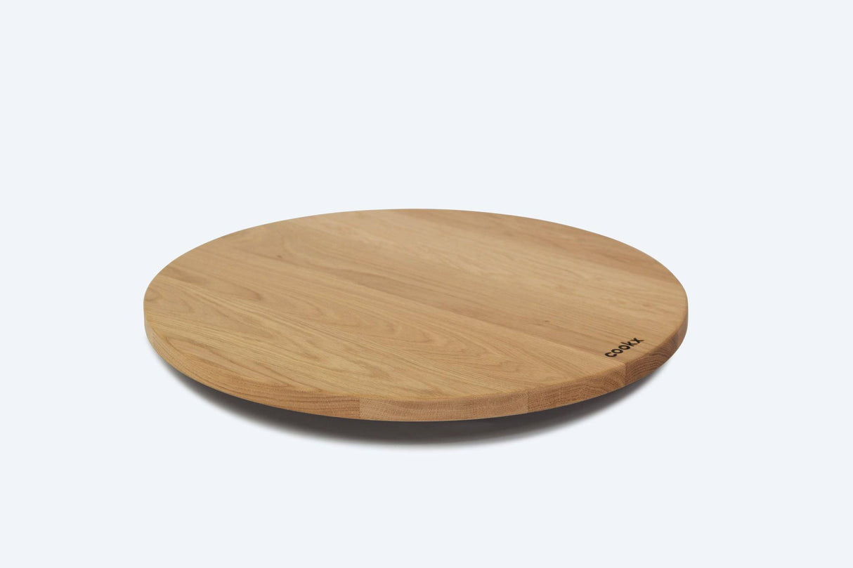 Plateau tournant en chêne M - 50 cm