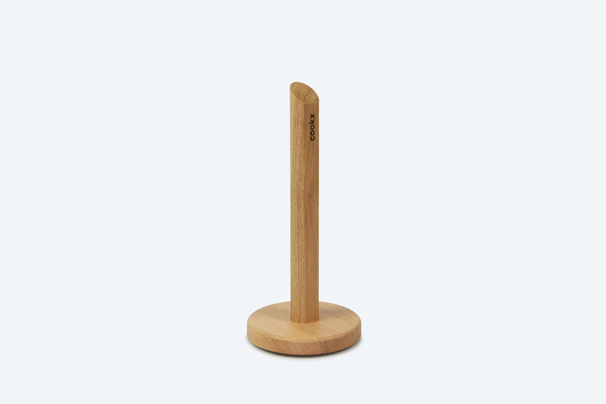 Eiken keukenrolhouder - Natuurkleur hout - COOKX