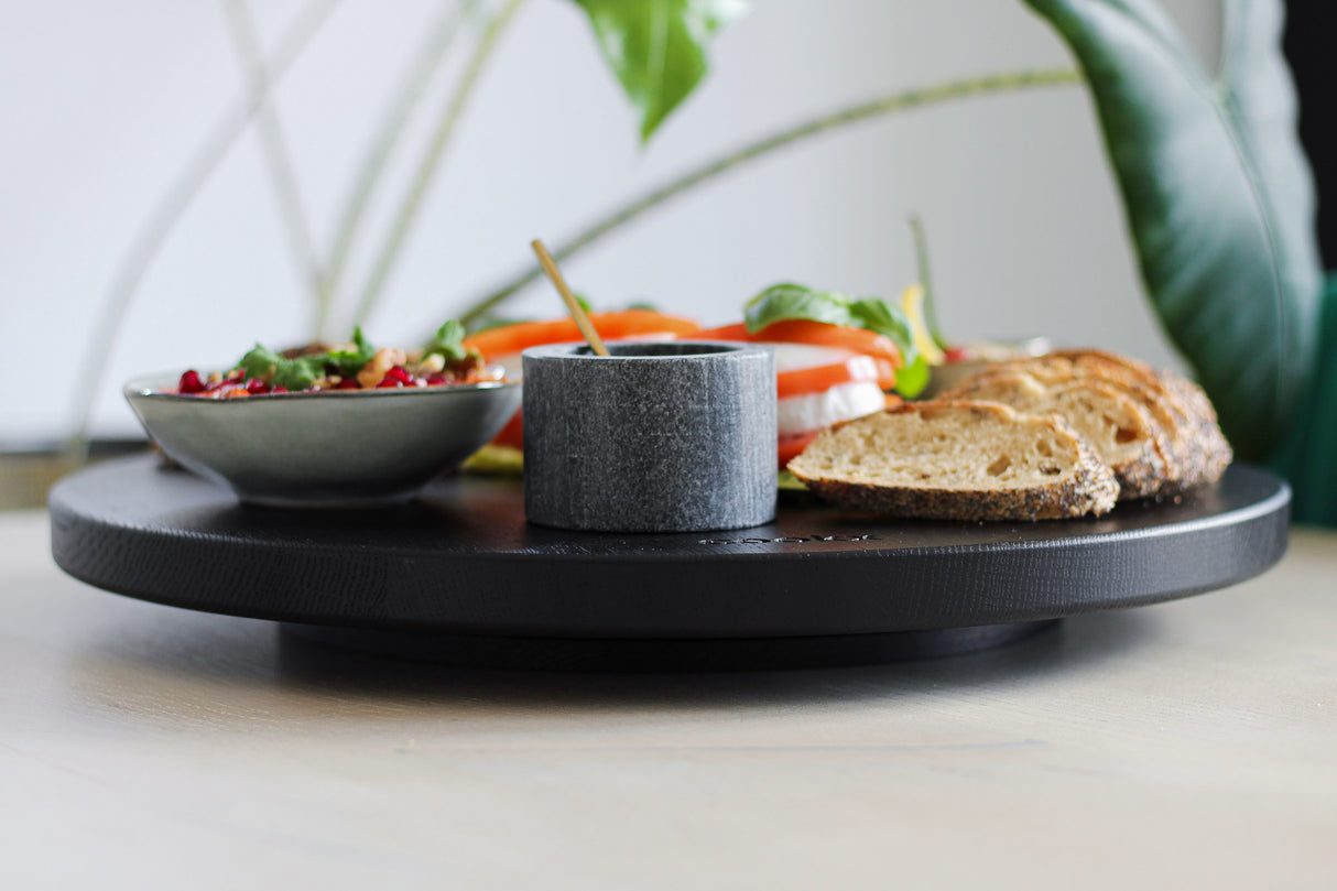 Eiken draaiplateau S - 40 cm - COOKX - Matte black