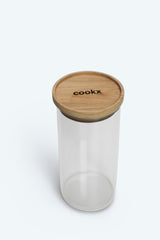 Voorraadpot/Bewaarpot - Rond model - Maat S, M, L - Zwart of nature