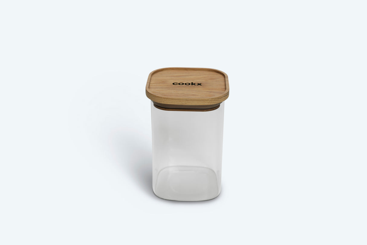 Voorraadpot/Bewaarpot - Recht model - Maat S & M - Zwart of nature