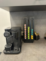 Koffiecuphouder – Eikenhout - Zwart of nature