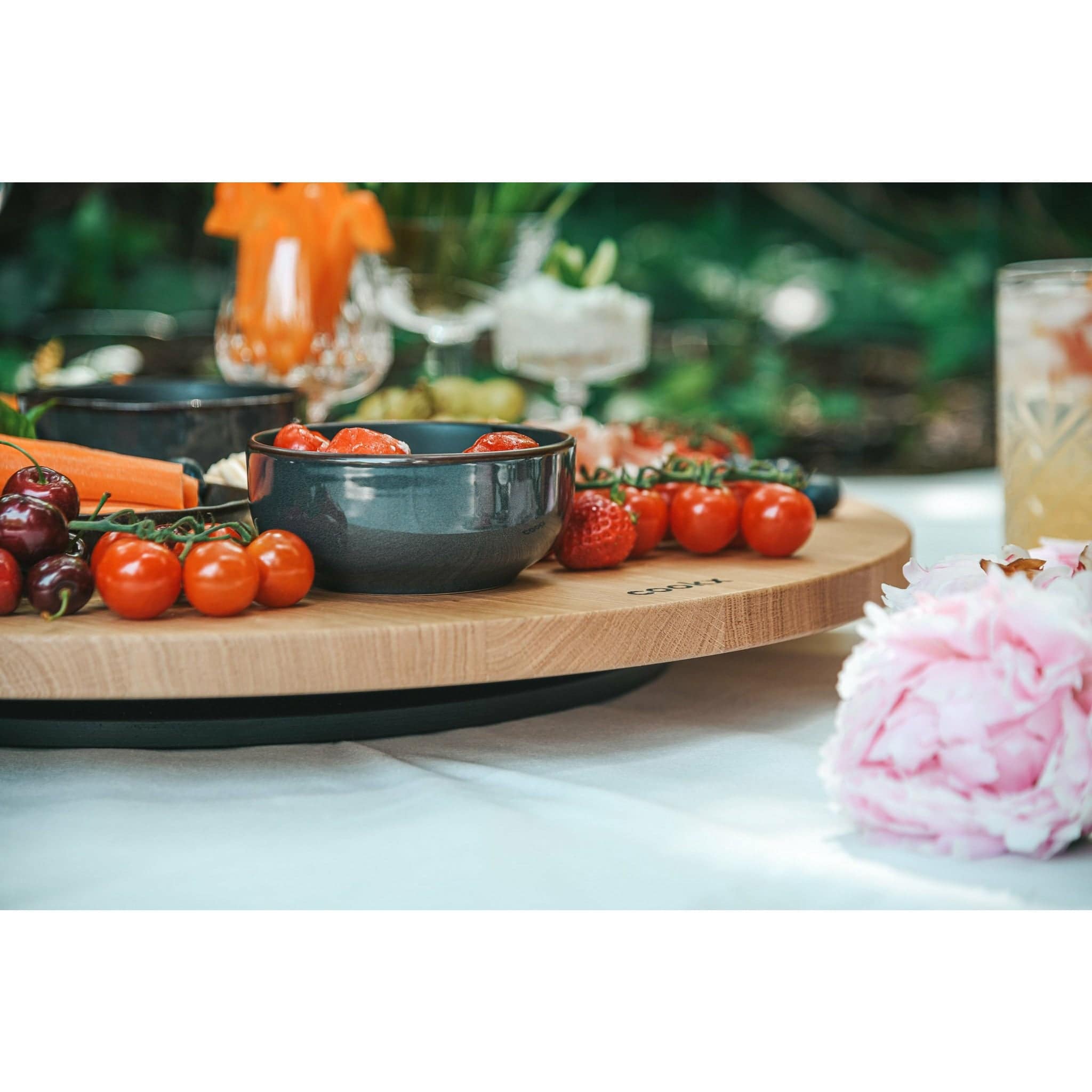 Eiken draaiplateau S - 40 cm - Uniek product in de Benelux